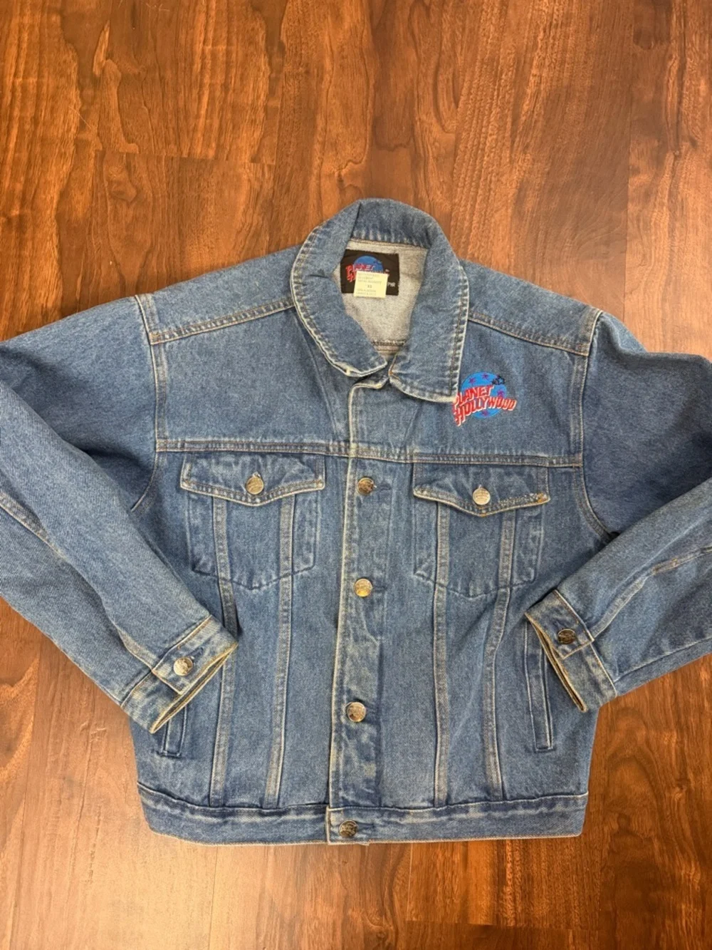 Planet Hollywood Orlando Vintage Blue Denim Jacket